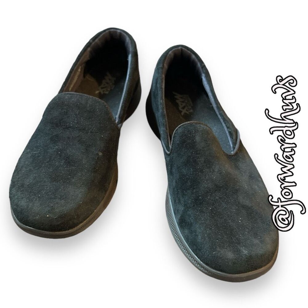 Skechers Go Step Lite - Indulge GOGA Max  Suede Shoes Size 7.5